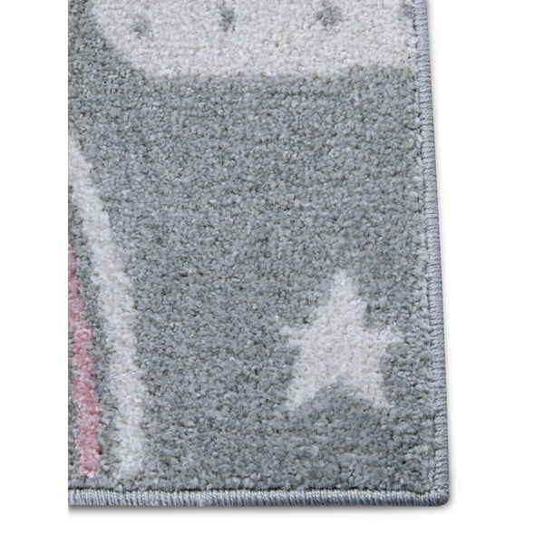 Pelēks bērnu paklājs 120x170 cm Rainbow – Hanse Home-image-3