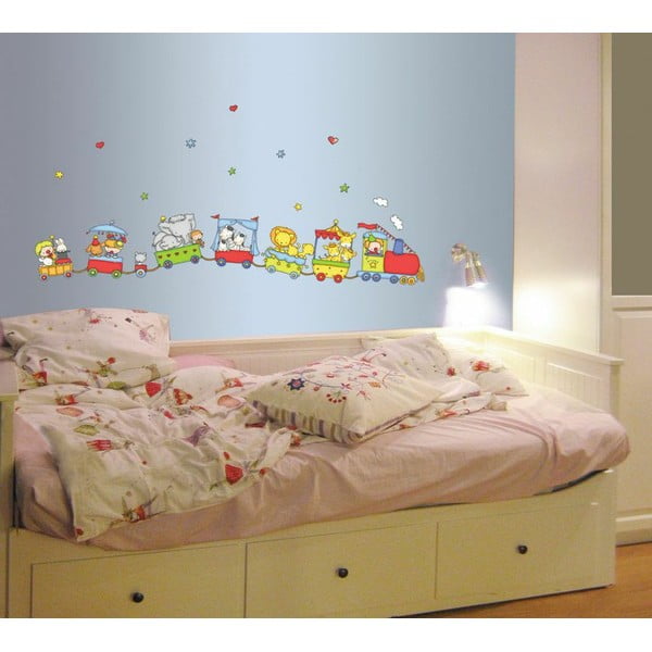 Sienas uzlīme Train of circus animals, 120 cm-image-1