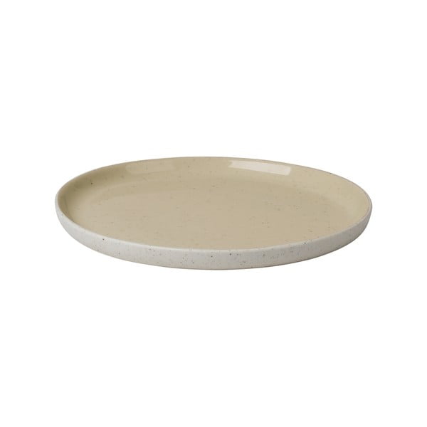 Bēša keramikas deserta šķīvis Blomus Sablo, ø 14 cm