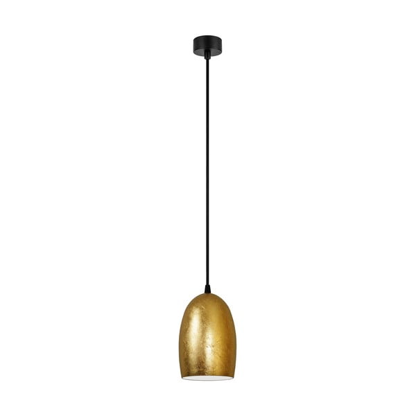 Griestu lampa zelta krāsā Sotto Luce Ume S, ⌀ 13,5 cm