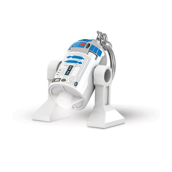 Atslēgu piekariņš ar lukturīti LEGO® Star Wars R2D2-image-1