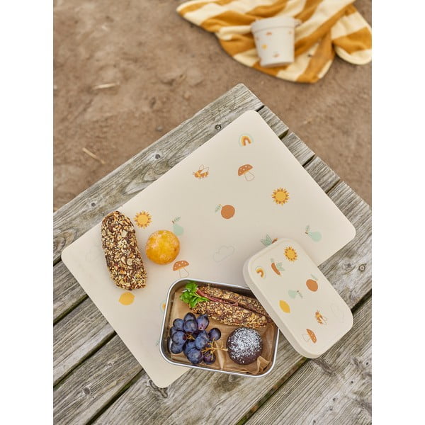 Silikona bērnu galda paliktnis 25,5x37 cm Agnes – Bloomingville Mini-image-1