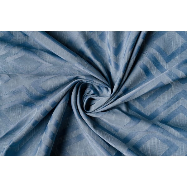 Zils aizkars 140x245 cm Giuseppe – Mendola Fabrics