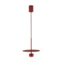 Sarkana alumīnija LED piekaramā lampa ø 30 cm Edem – Nova Luce