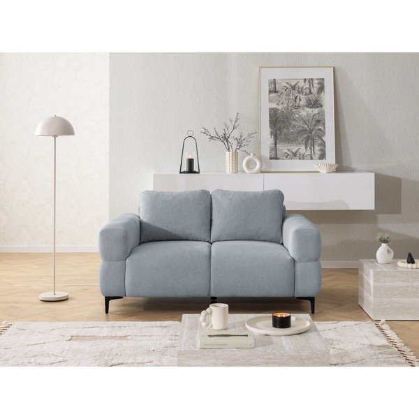 Dūmakaini zils dīvāns 154 cm Helio – Ropez-image-1