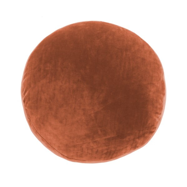 Oranžs dekoratīvs mikrošķiedras spilvens Tiseco Home Studio Marshmallow, ø 40 cm