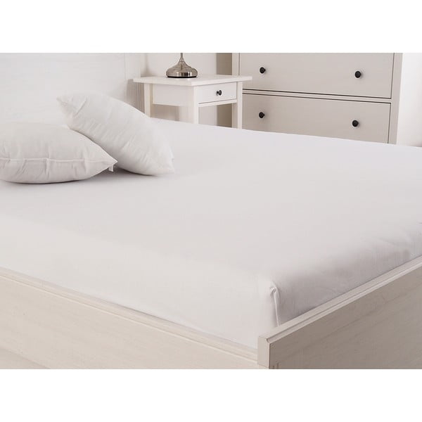 Balts palags ar gumiju 200x200 cm – B.E.S.-image-1