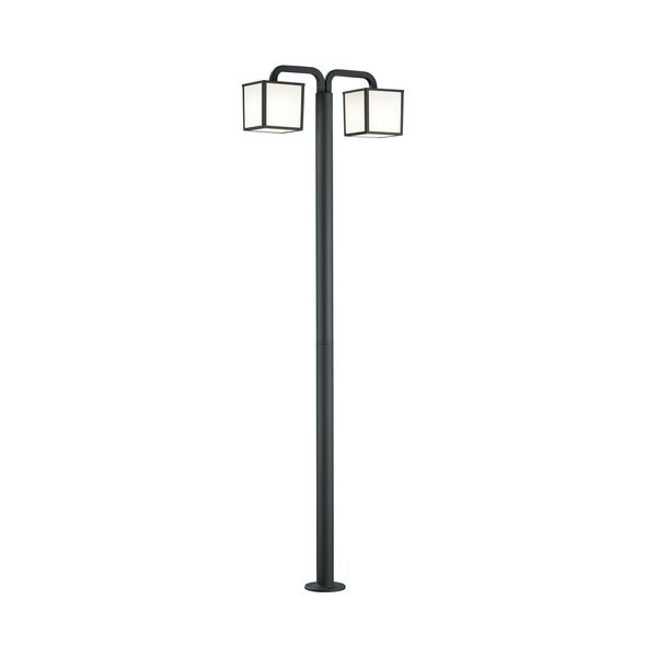 LED stabveida āra gaismeklis (augstums 200 cm) Cubango – Trio