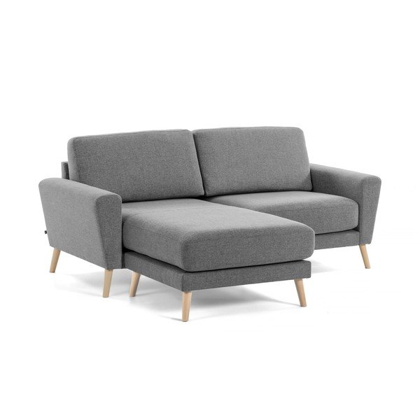 Pelēks stūra dīvāns Kave Home Guy-image-2