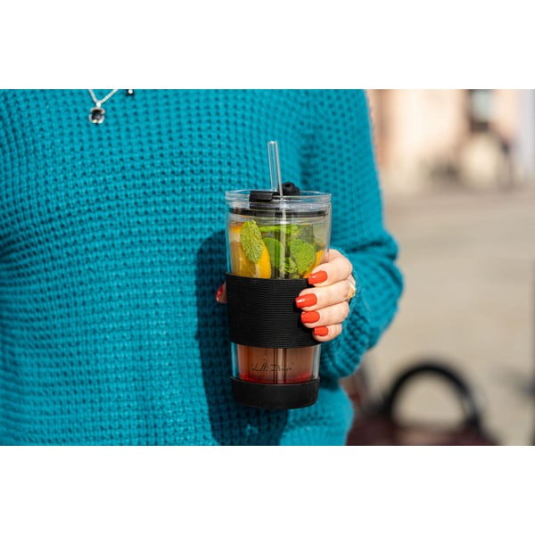 Melna termokrūze 600 ml Fuori – Vialli Design-image-4