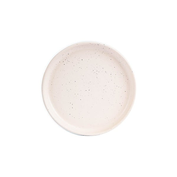 Gaiši rozā akmensmasas deserta šķīvis ÅOOMI Dust, ø 17 cm