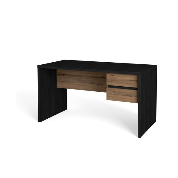 Darba galds ar riekstkoka imitāciju 68x136 cm Tom – Marckeric-image-2