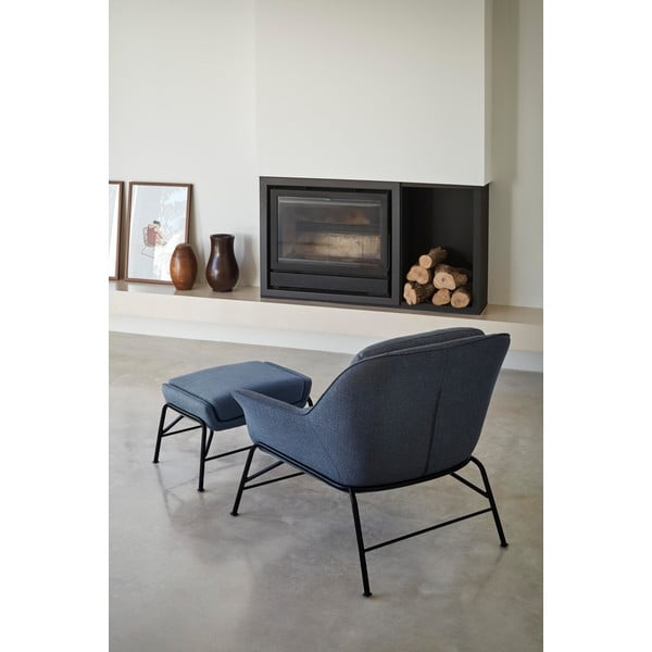 Tumši zils kāju paliktnis Sadira - Teulat-image-1