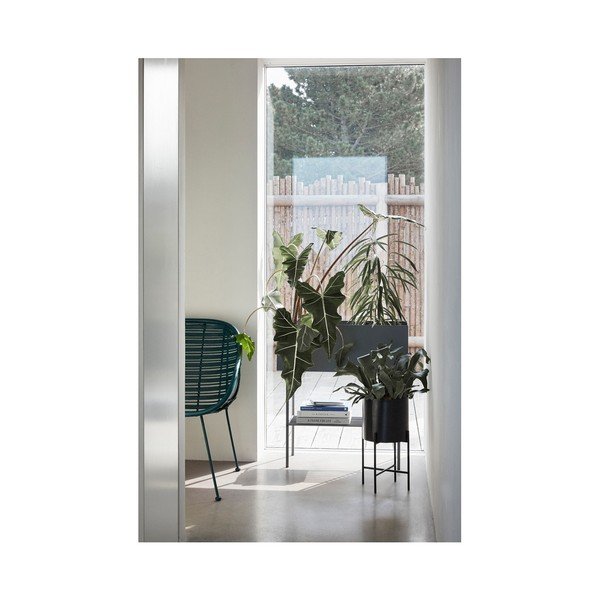 2 melnu dzelzs podiņu komplekts uz statīviem Hübsch Haggo-image-3