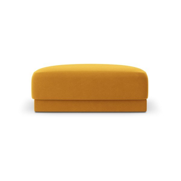 Sinepju dzeltens samta pufs Miley  – Micadoni Home-image-3