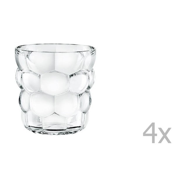 4 kristāla glāžu komplekts Nachtmann Bubbles, 240 ml