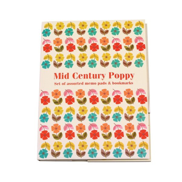 Rex London Poppy piezīmju blociņu komplekts-image-1