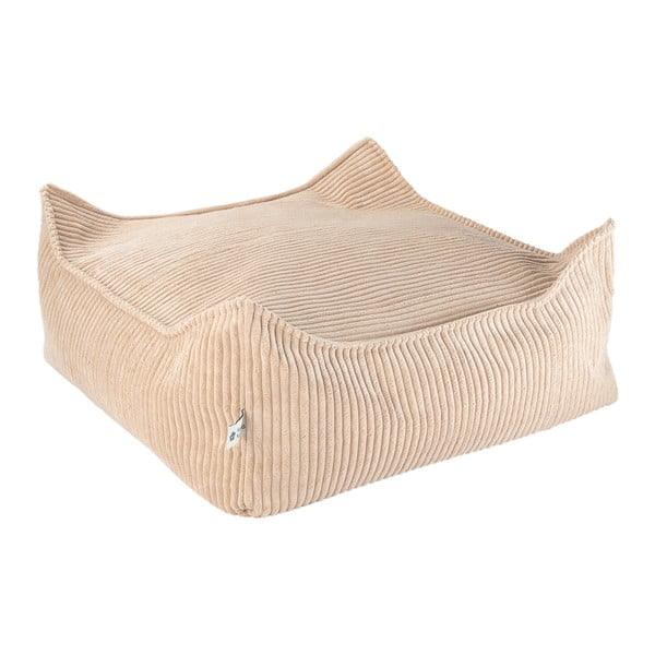 Gaiši brūns velveta bērnu sēžammaiss Square – Wigiwama