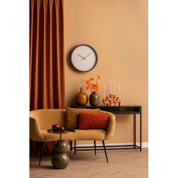 Okera dzeltena stikla vāze Spatters   – PT LIVING-image-4