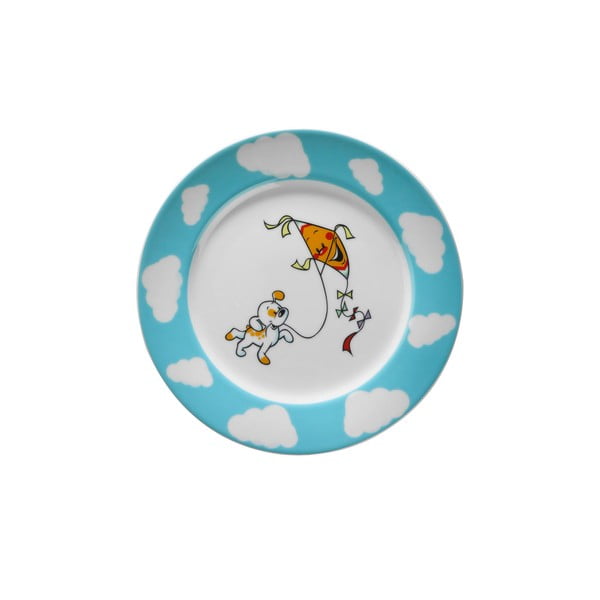 Porcelāna pusdienu komplekts bērniem (5 gab.) Kütahya Porselen Puppy-image-3