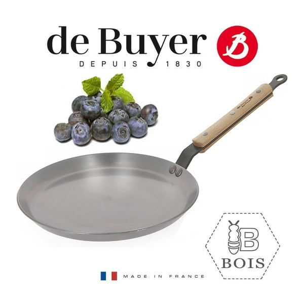 Tērauda pankūku pannu cepšanas panna Buyer Mineral, ø 24 cm-image-3