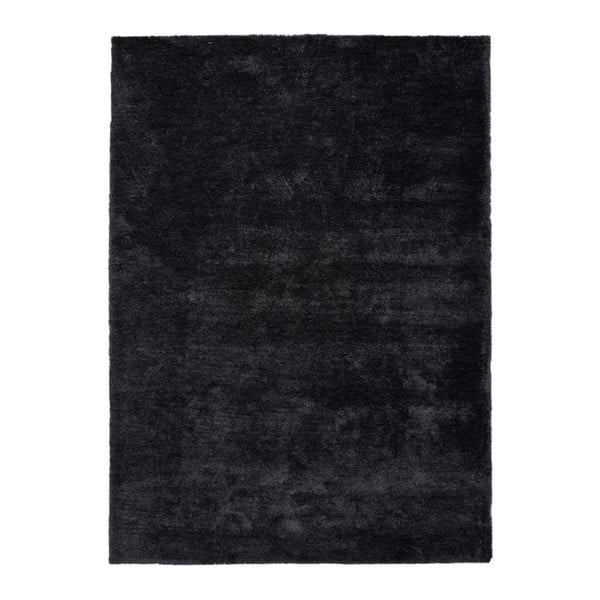 Antracīta melns paklājs Universal Shanghai Liso, 60 x 110 cm