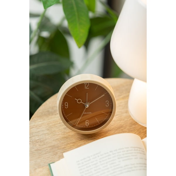 Modinātājpulkstenis ø 9 cm Monocle – Karlsson-image-1