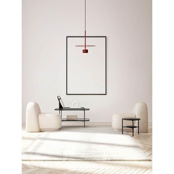 Sarkana alumīnija LED piekaramā lampa ø 30 cm Edem – Nova Luce-image-1