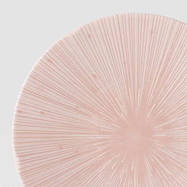 Rozā keramikas šķīvis ø 24 cm ICE PINK – MIJ-image-3