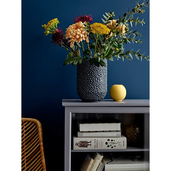 Zila keramikas vāze Bloomingville Vase-image-3