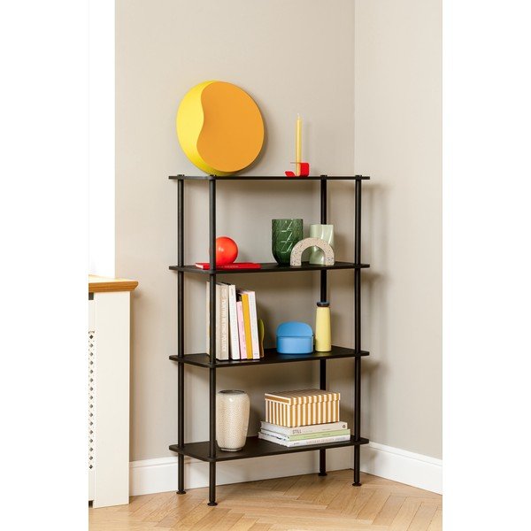 Zils plaukts ar ozolkoka imitāciju 80x127x35 cm Teidi – noo.ma-image-4