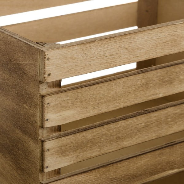 Dabīga toņa uzglabāšanas kastes (3 gab.) 31x23x15 cm – Casa Selección-image-2