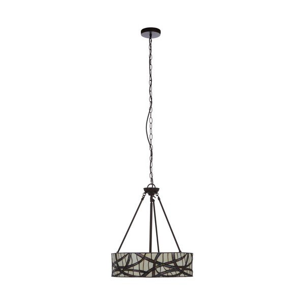 Metāla piekaramā lampa ar stikla abažūru ø 46 cm Waldorf – Premier Housewares-image-4