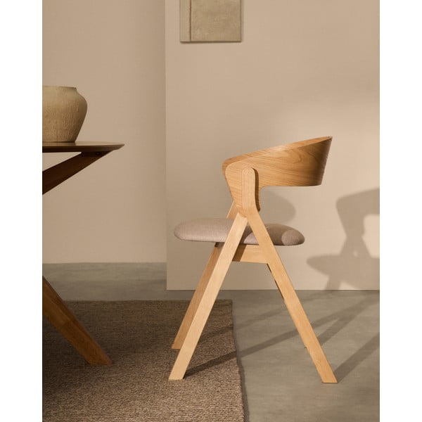 Dabīga toņa pusdienu krēsls Godia – Kave Home-image-1
