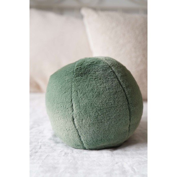 Mikroplīša dekoratīvais spilvens ø 25 cm Top – Mioli Decor-image-4