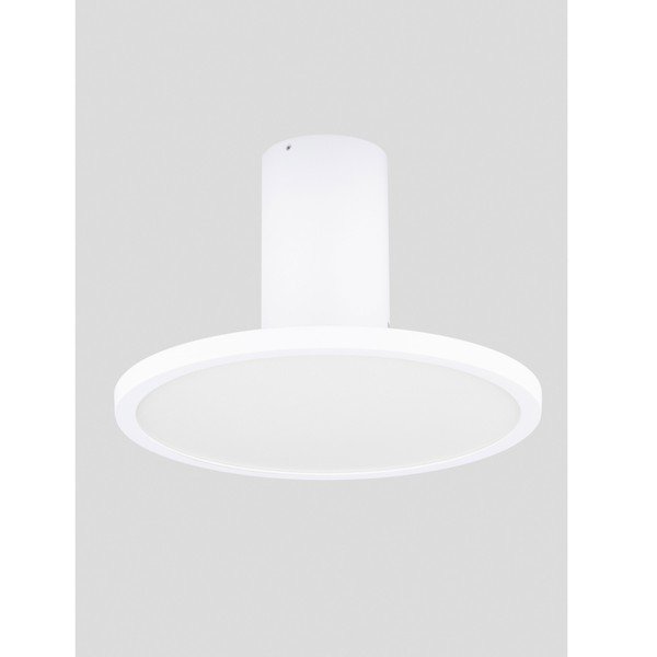Matēti balta alumīnija LED griestu lampa ar saliekamu konstrukciju Ekei – Nova Luce-image-3