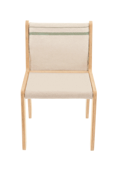 Bēšs/dabīga toņa bērnu krēsls Vintage Blue – Lorena Canals-image-3