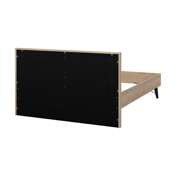 Dabīga toņa divvietīga gulta bez režģa 140x200 cm Ry – Tvilum-image-2