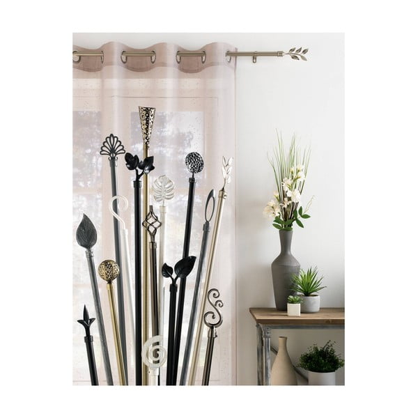 Metāla pagarināma aizkaru stanga 210–380 cm Bullette – douceur d'intérieur-image-2