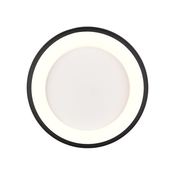 Melna LED griestu lampa ar regulējamu spilgtumu Cardona – Trio-image-3