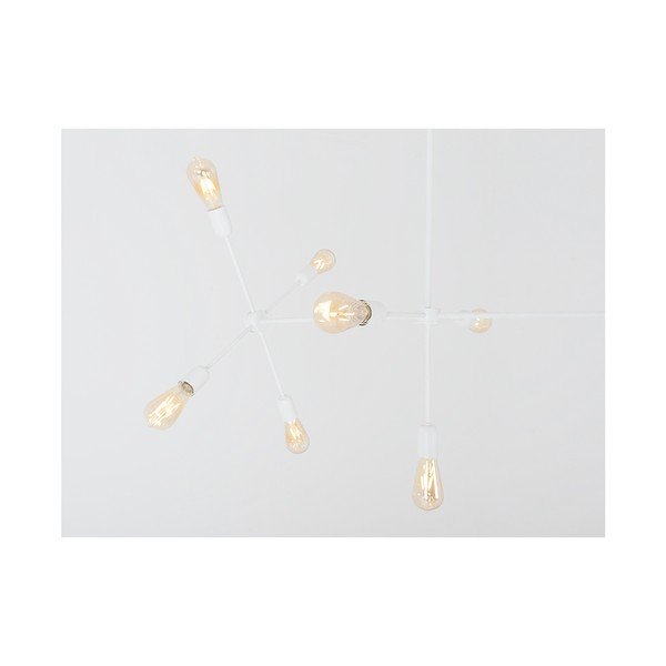 Balta piekaramā lampa Custom Form Triso Onze-image-2
