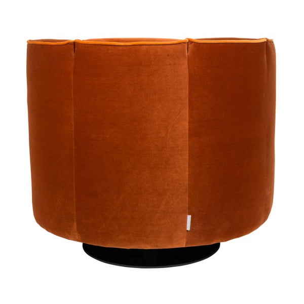 Oranžs atpūtas krēsls Dutchbone Flower-image-4