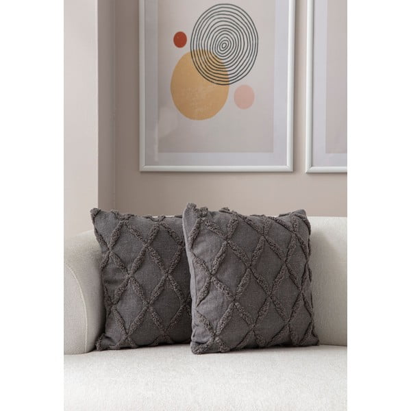 Spilvendrānas (2 gab.) 43x43 cm Tuffet – Mioli Decor-image-3