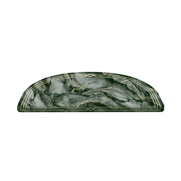 Zaļi kāpņu paklāji (16 gab.) 65x20 cm Marble Dream – Vitaus