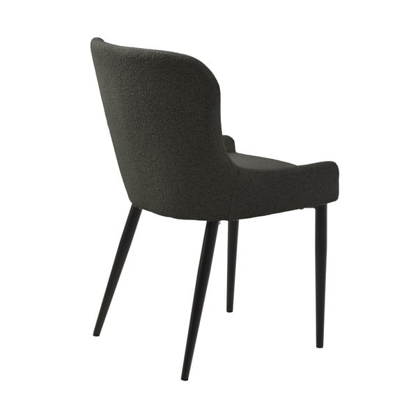 Tumši pelēks pusdienu krēsls Ontario – Unique Furniture-image-4