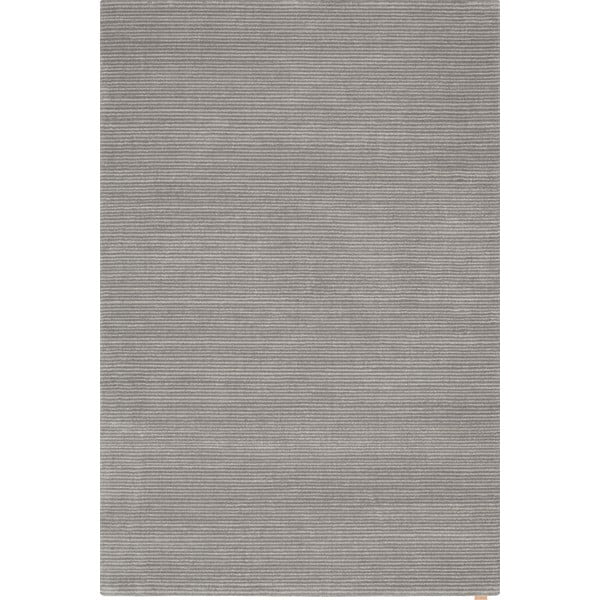 Pelēks vilnas paklājs 200x300 cm Calisia M Ribs – Agnella