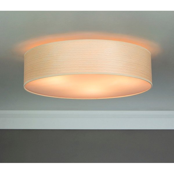 Griestu lampa no dabīgā dižskābarža finiera Sotto Luce TSURI L, ⌀ 40 cm-image-3