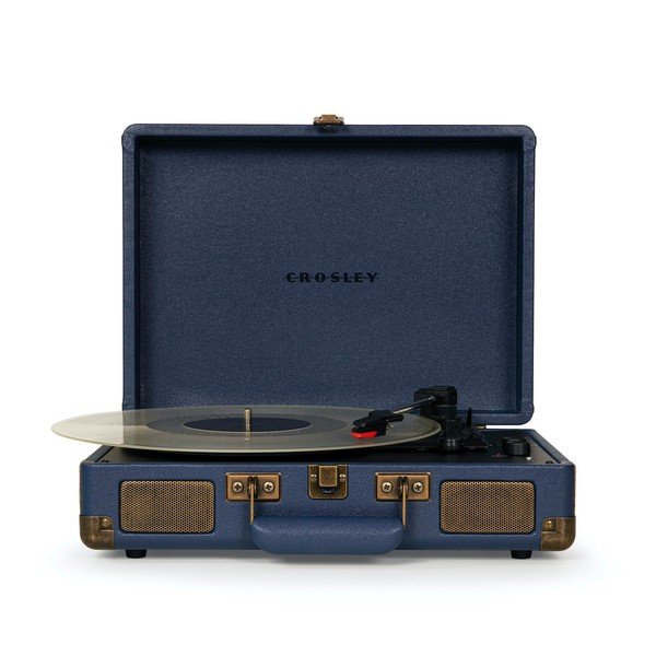 Tumši zils gramofons Crosley Plus Navy-image-4