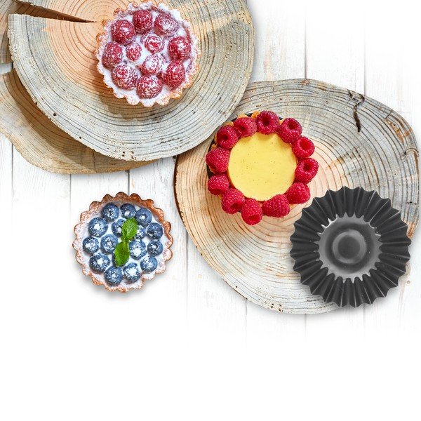 Metāla cepšanas formas tartaletēm (6 gab.) ø 7 cm – Orion-image-3