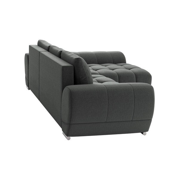 Tumši pelēks Windsor & Co Sofas Cloudlet dīvāns, labais stūris-image-2